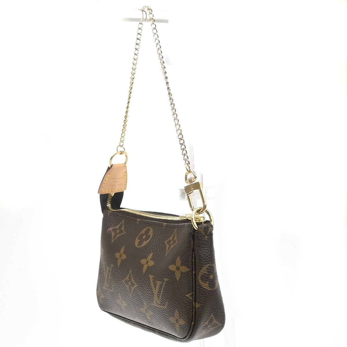 LOUIS VUITTON Mini Pochette Accessoires Hand Bag Monogram Leather M58009 72MA572