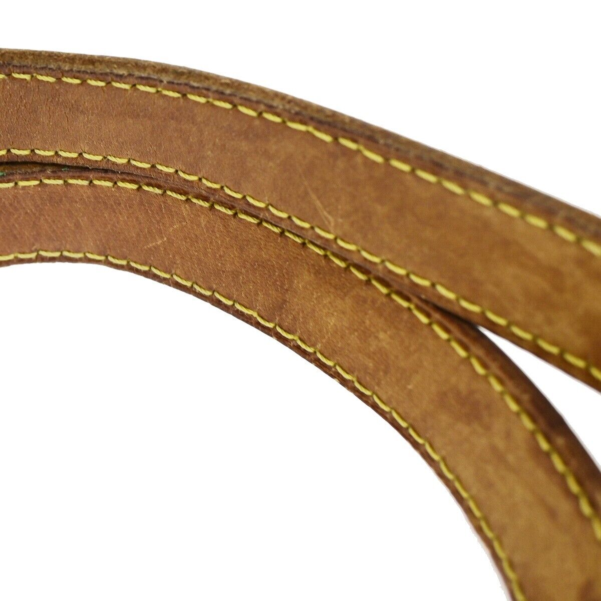 LOUIS VUITTON Cabas Piano Shoulder Bag Monogram Leather Brown M51148 39FB213