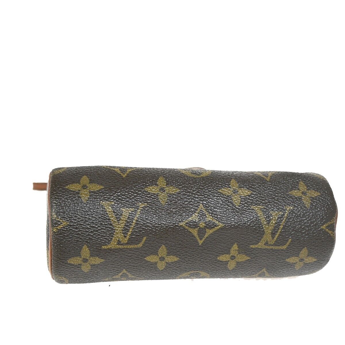 LOUIS VUITTON Logo Papillon Pouch Hand Bag Monogram Leather BN M51380 60FA542