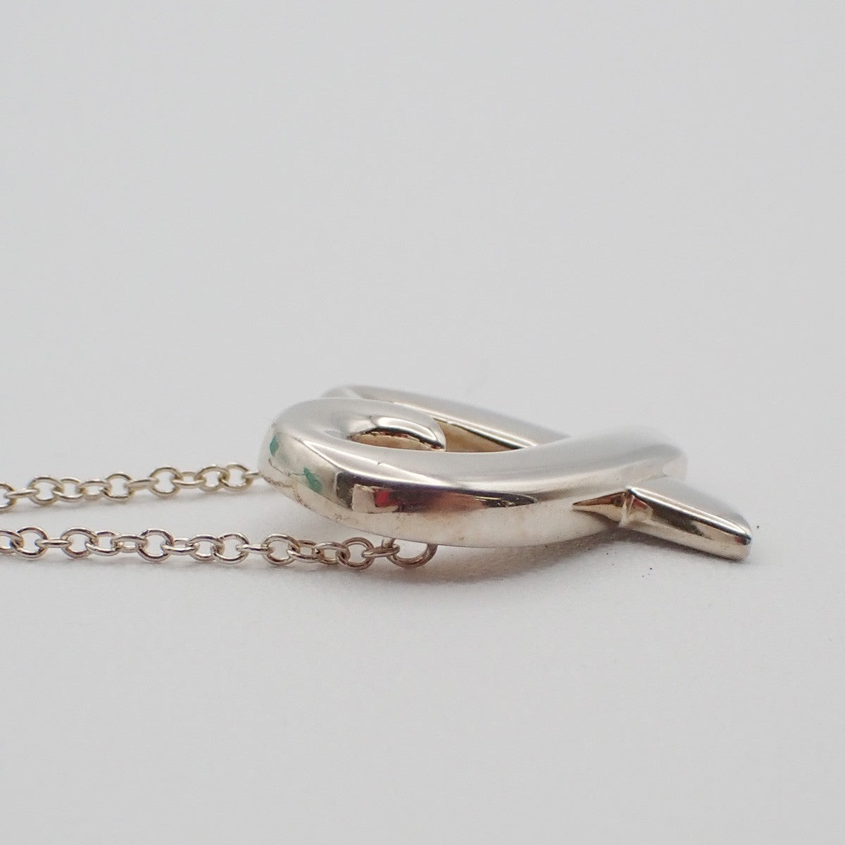 Tiffany & Co. Loving Heart Necklace Paloma Picasso Ag 925 Silver 05CA076