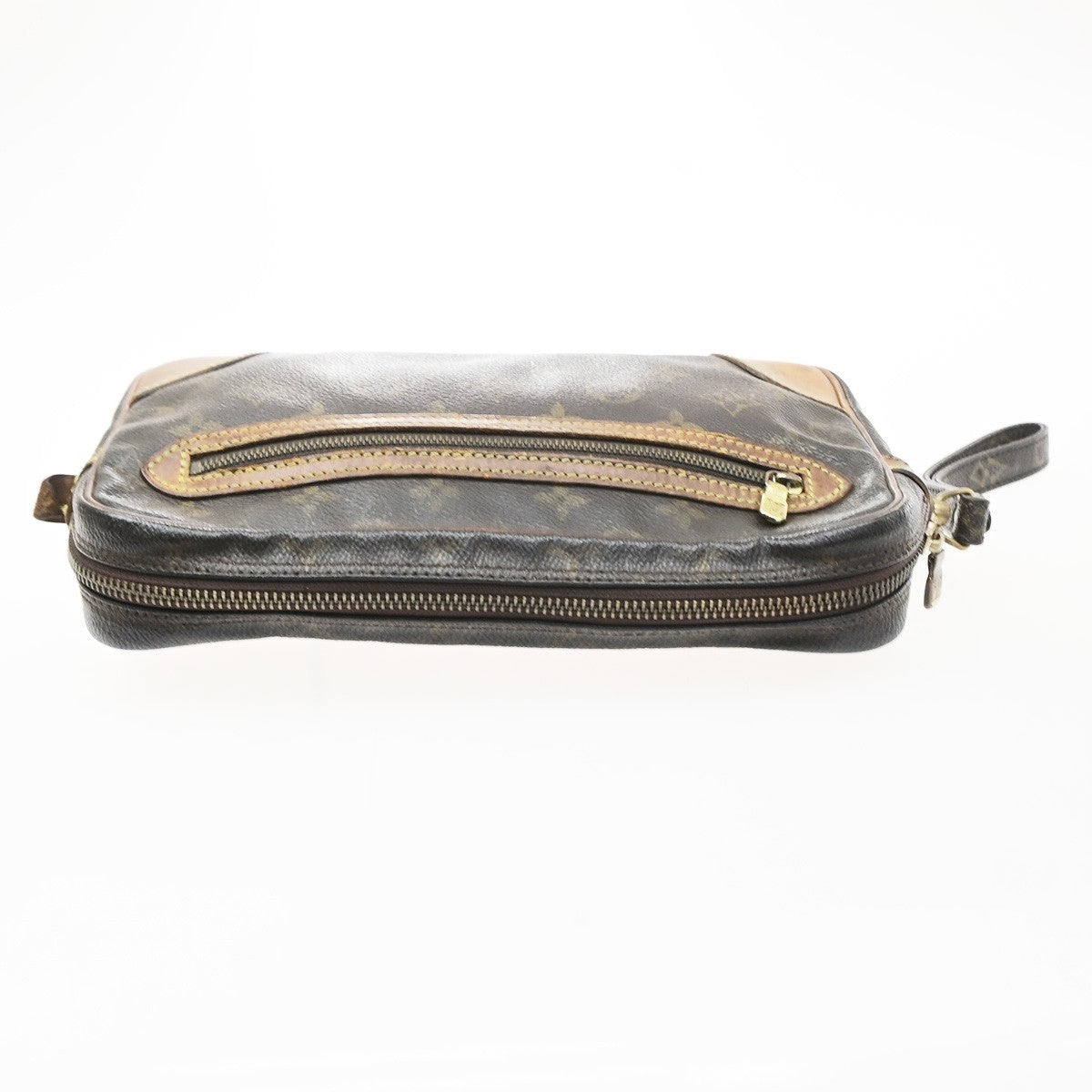 LOUIS VUITTON Marly Dragonne GM Clutch Hand Bag Monogram Brown M51825  07SA170