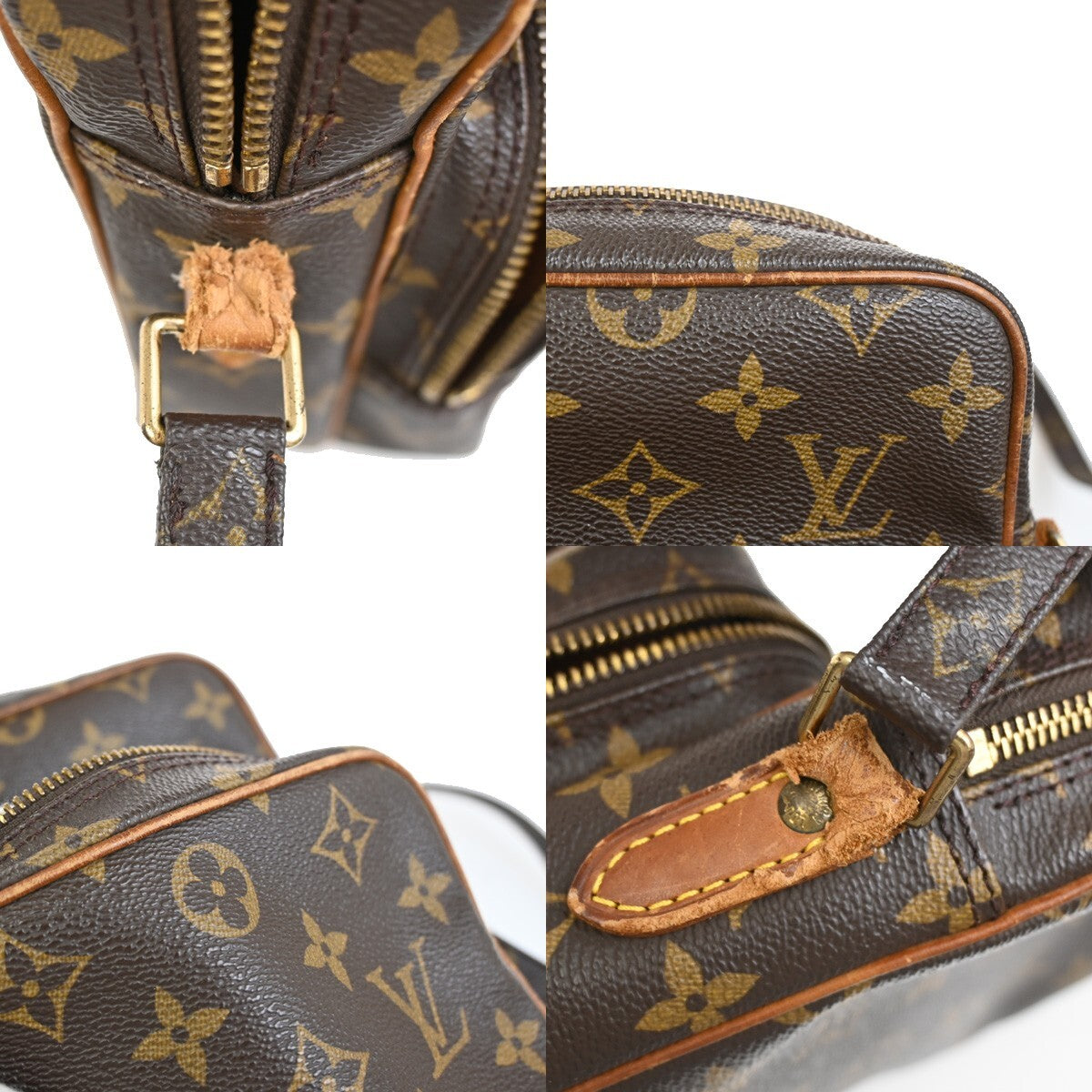 LOUIS VUITTON Amazon Crossbody Shoulder Bag Monogram Leather BN M45236 69EE168