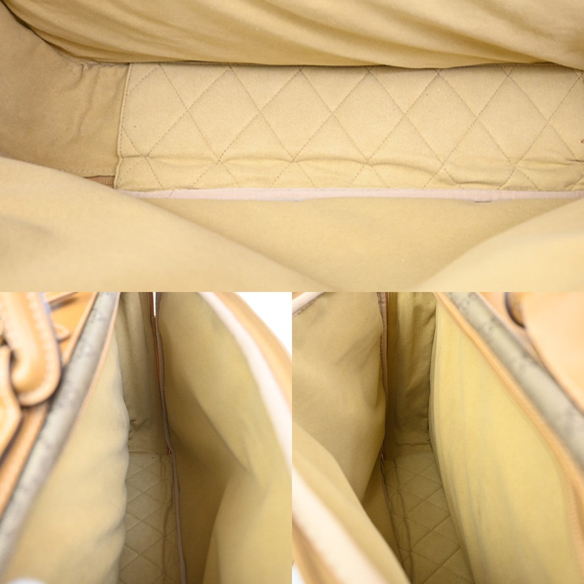 GUCCI GG Pattern 2Way Travel Shoulder Hand Bag Canvas Leather Brown GHW 34ZA245