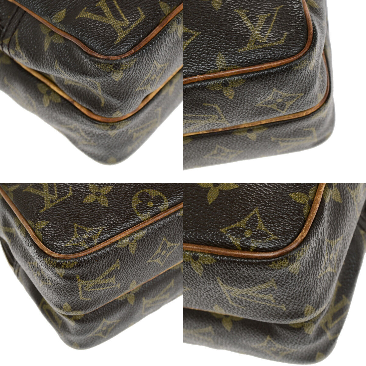 LOUIS VUITTON Mini Amazon Shoulder Bag Monogram Leather Brown M45238 39YF544