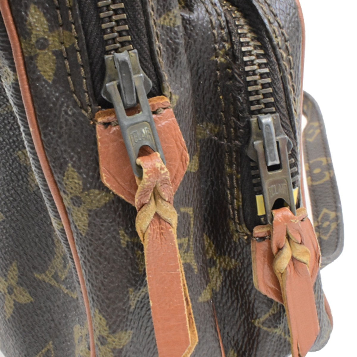 LOUIS VUITTON Mini Amazon Shoulder Bag Monogram Leather Brown M45238 04YH106