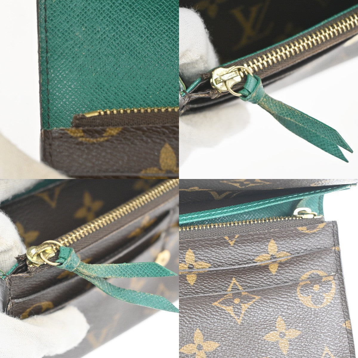 LOUIS VUITTON Portefeuille Emilie Wallet Monogram Leather BN GN M60137 60KD032