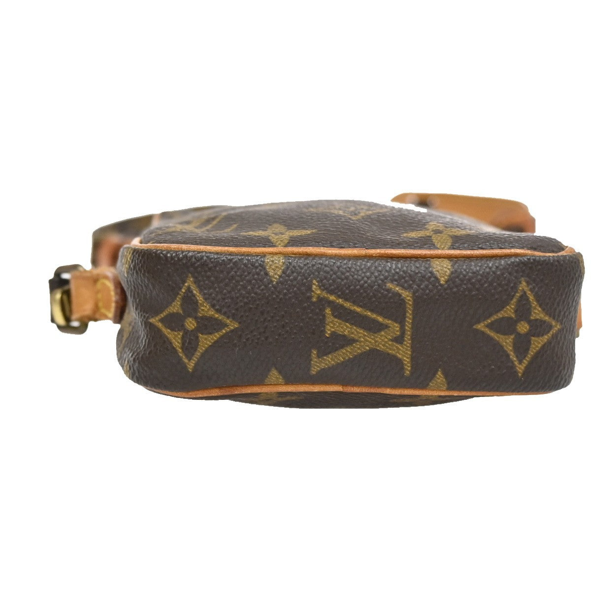 LOUIS VUITTON LV Mini Danube Shoulder Bag Monogram Leather Brown M45268 64AA091