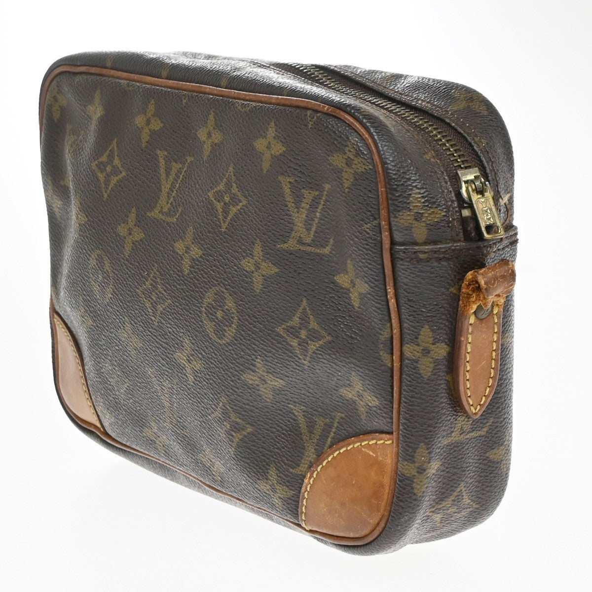 LOUIS VUITTON Trocadero 24 Shoulder Bag Monogram Leather Brown M51276 01TA655