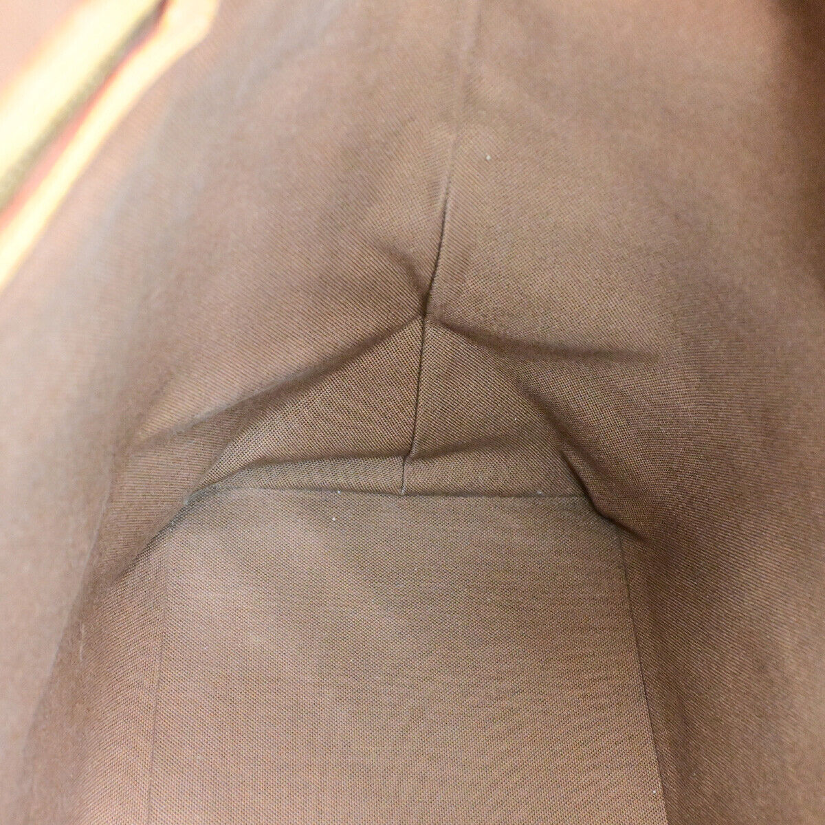 LOUIS VUITTON Cabas Mezzo Shoulder Bag Monogram Leather Brown M51151 34YG515