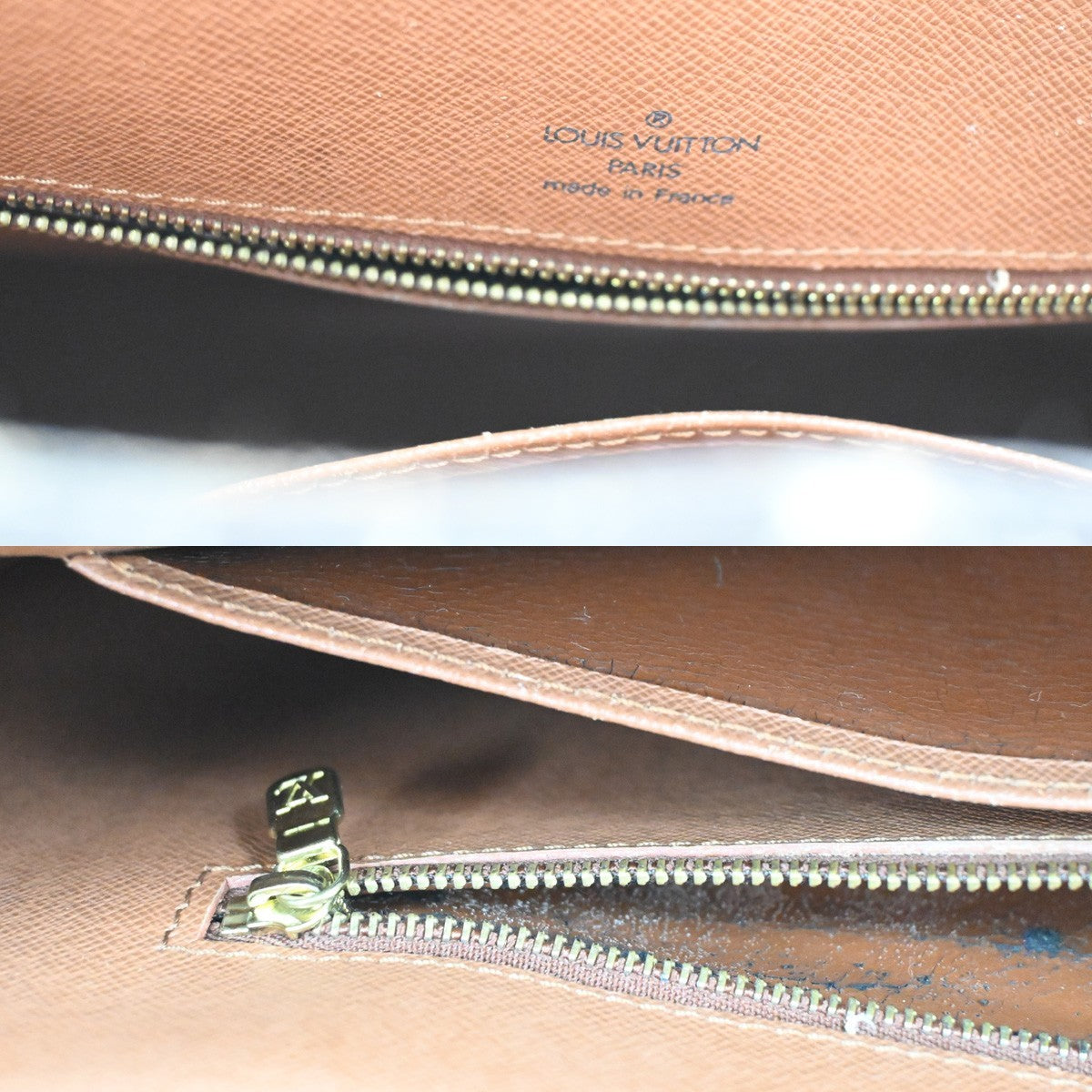 LOUIS VUITTON BABYLONE Shoulder Bag Monogram Leather Brown France M51102 81KC608