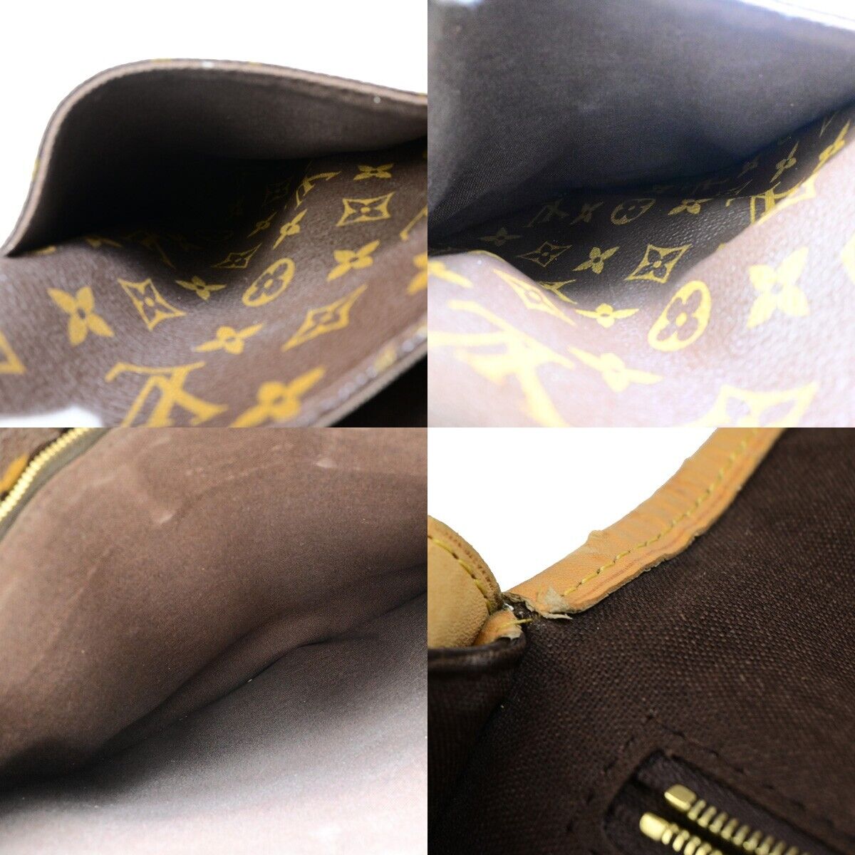 LOUIS VUITTON Menilmontant MM Shoulder Bag Monogram Leather BN M40473 80EB597