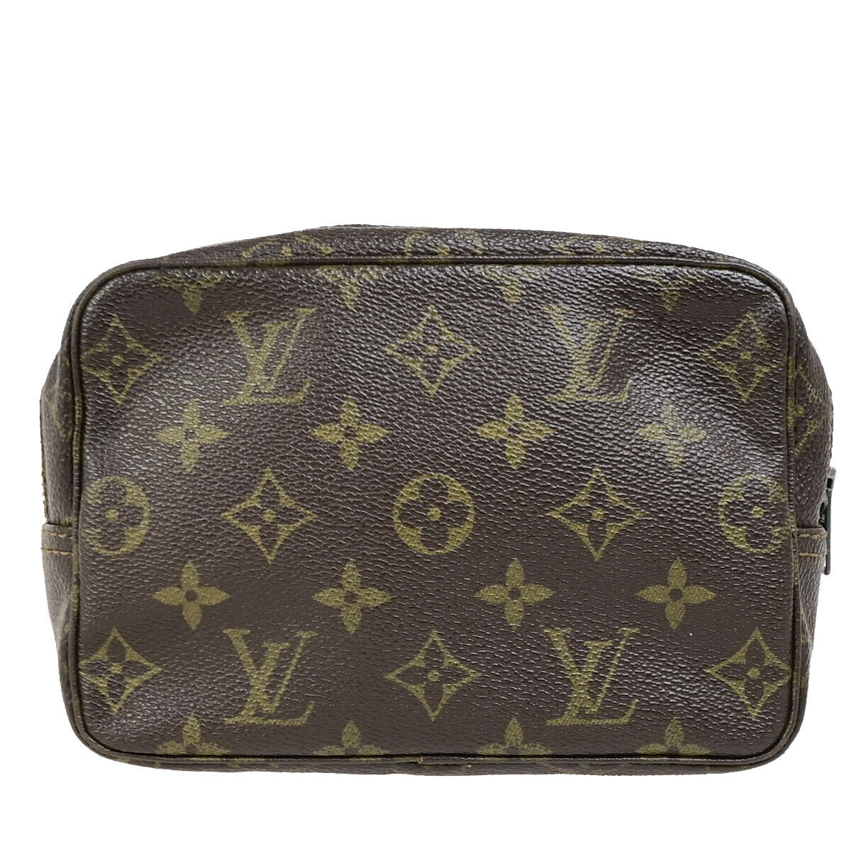 LOUIS VUITTON Trousse Toilette 18 Clutch Hand Bag Monogram Brown M47526 60SJ446