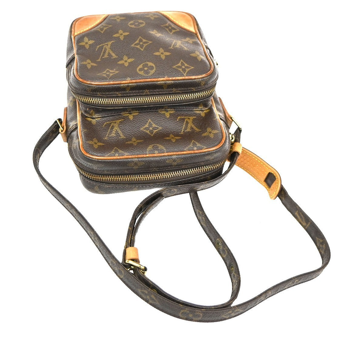 LOUIS VUITTON Amazon Crossbody Shoulder Bag Monogram Leather BN M45236 39TA532