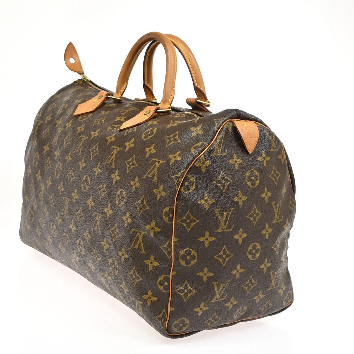 LOUIS VUITTON Speedy 40 Travel Hand Bag Monogram Leather Brown M41522 70YJ177