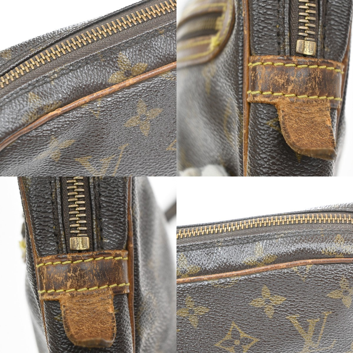 LOUIS VUITTON Marly Dragonne GM Clutch Hand Bag Monogram Brown M51825 02MA540