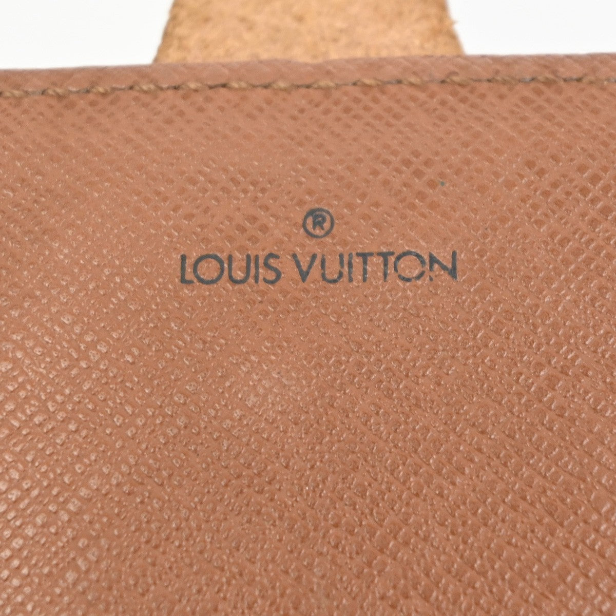 LOUIS VUITTON Cartouchiere MM Shoulder Bag Monogram Leather Brown M51253 89PA078