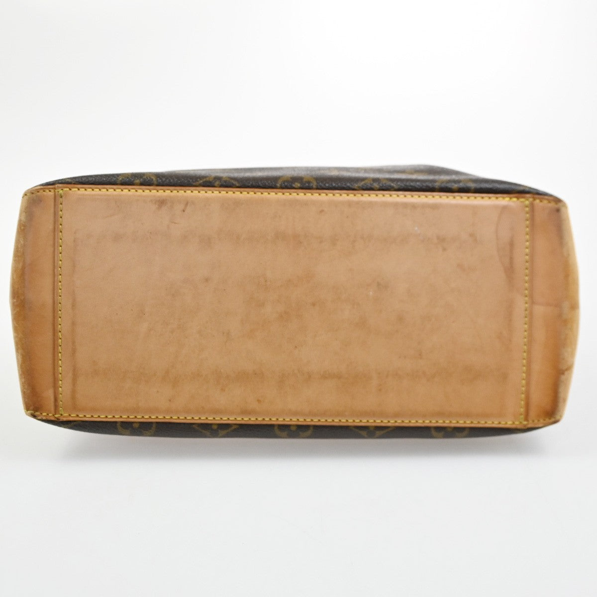 LOUIS VUITTON Cabas Piano Shoulder Bag Monogram Leather Brown M51148 67SA054