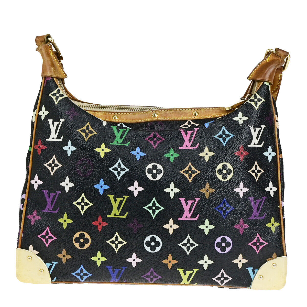 LOUIS VUITTON Boulogne Shoulder Bag Monogram Multi Leather BK M92638 73YG625