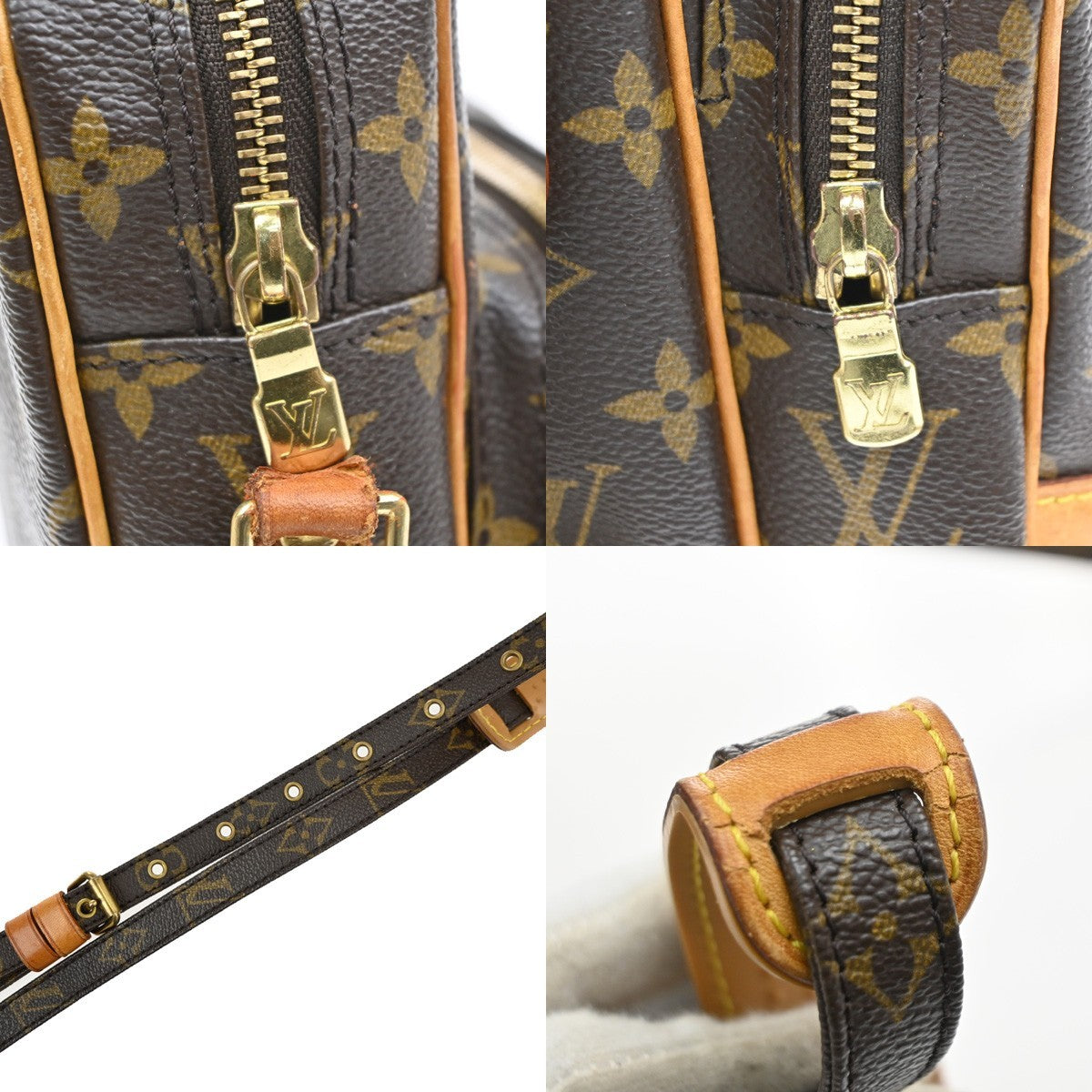 LOUIS VUITTON Amazon Crossbody Shoulder Bag Monogram Leather BN M45236 33SA011