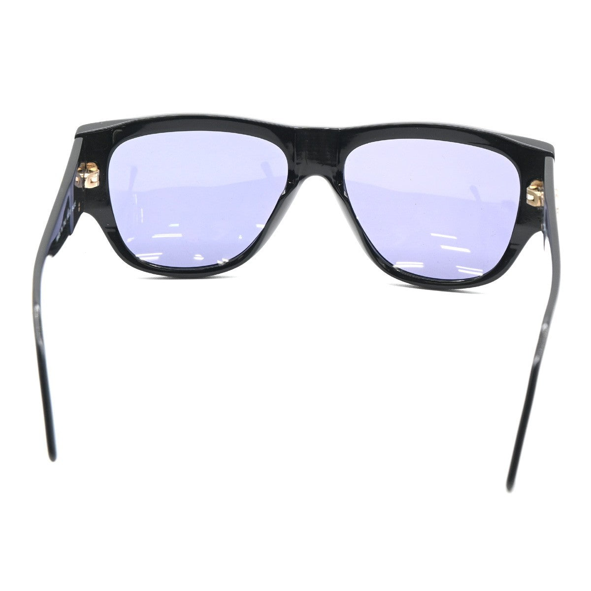 CHANEL CC Logo Sunglasses Eye Wear Metal Plastic Black Italy 04153 67RL635
