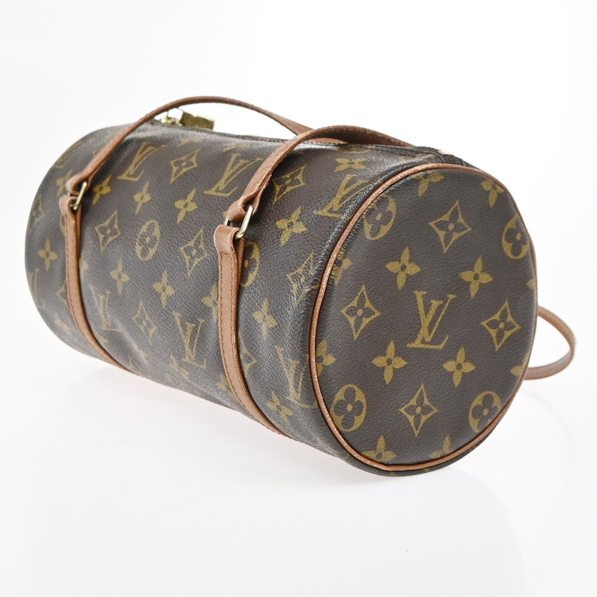 LOUIS VUITTON PAPILLON 26 Hand Bag Monogram Leather Brown France M51366 79ZA301