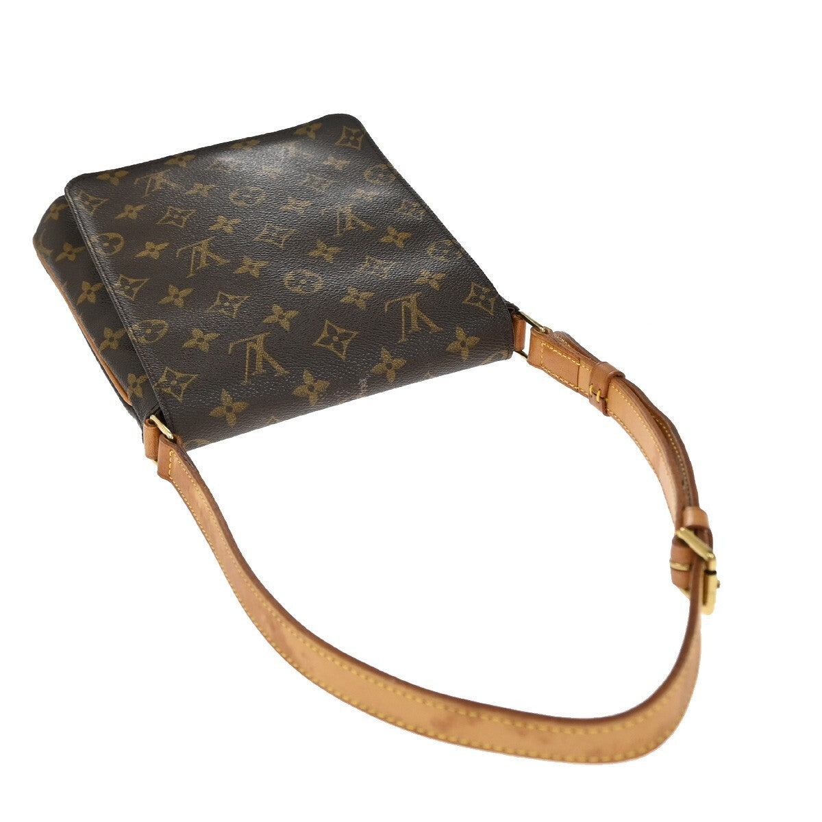 LOUIS VUITTON LV Musette Salsa Short Shoulder Bag Monogram Brown M51258 84EE214