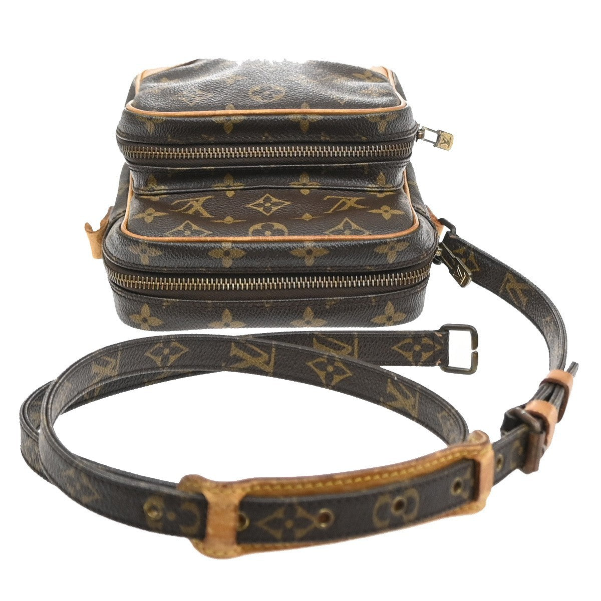 LOUIS VUITTON Amazon Crossbody Shoulder Bag Monogram Leather BN M45236  60SA125