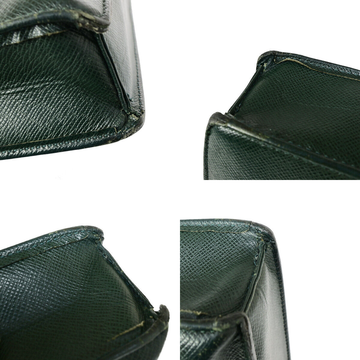 LOUIS VUITTON Serviette Kourad Briefcase Hand Bag Taiga Leather M30074 04YF148