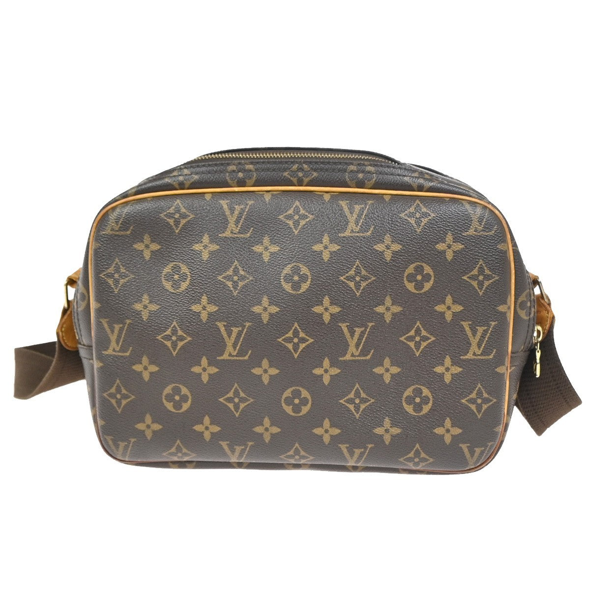 LOUIS VUITTON Reporter PM Crossbody Shoulder Bag Monogram Leather M45254 80KC892