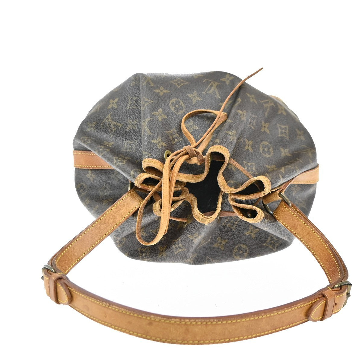 LOUIS VUITTON Noe GM Drawstring Shoulder Bag Monogram Leather BN M42224 38MA247