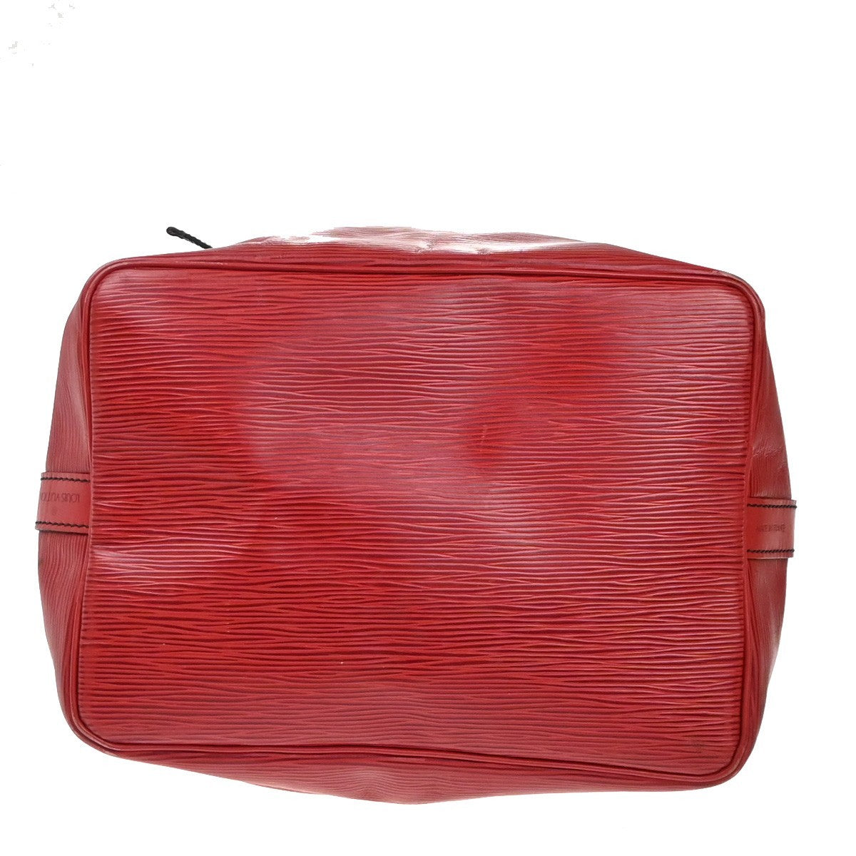 LOUIS VUITTON Petit Noe Drawstring Shoulder Bag Epi Leather Red M44107 37KC770
