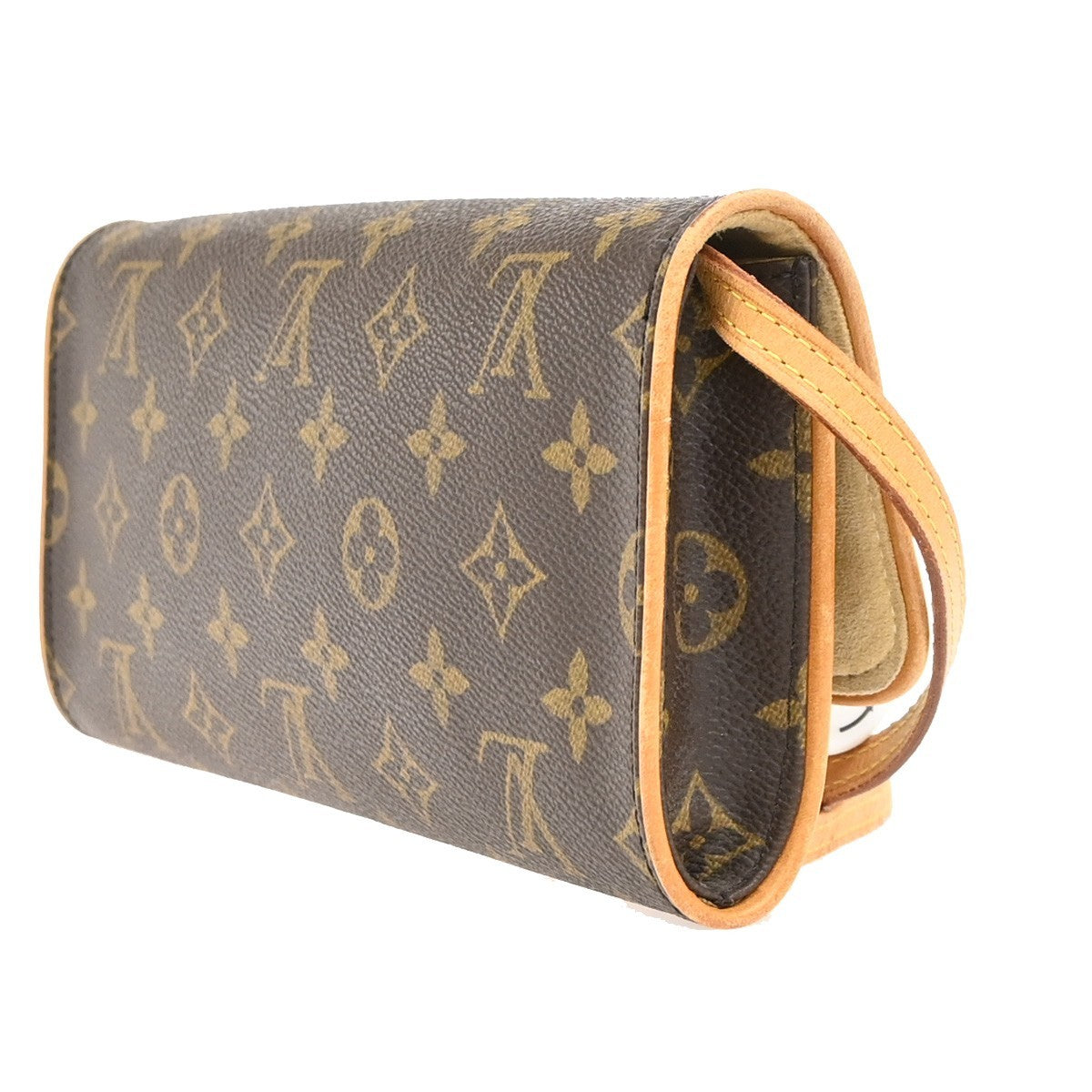 LOUIS VUITTON Pochette Twin GM 2Way Shoulder Bag Monogram Brown M51852 73PA034