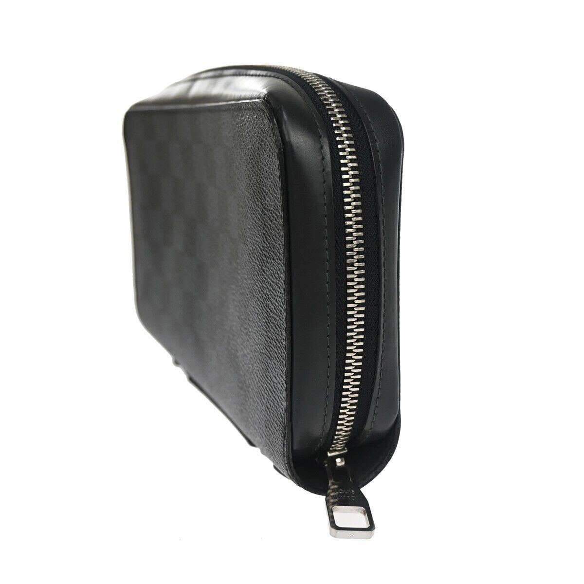 LOUIS VUITTON Zippy XL Long Bifold Wallet Damier Cobalt Leather N41590 14RH322