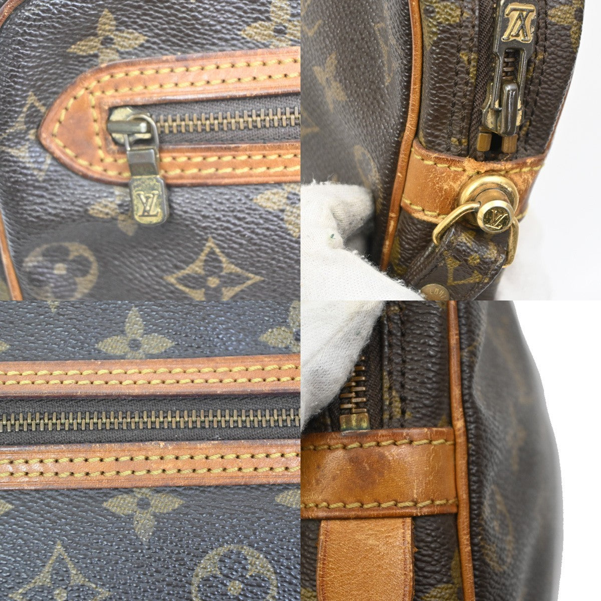 LOUIS VUITTON Marly Dragonne GM Clutch Hand Bag Monogram Brown M51825 67KC022