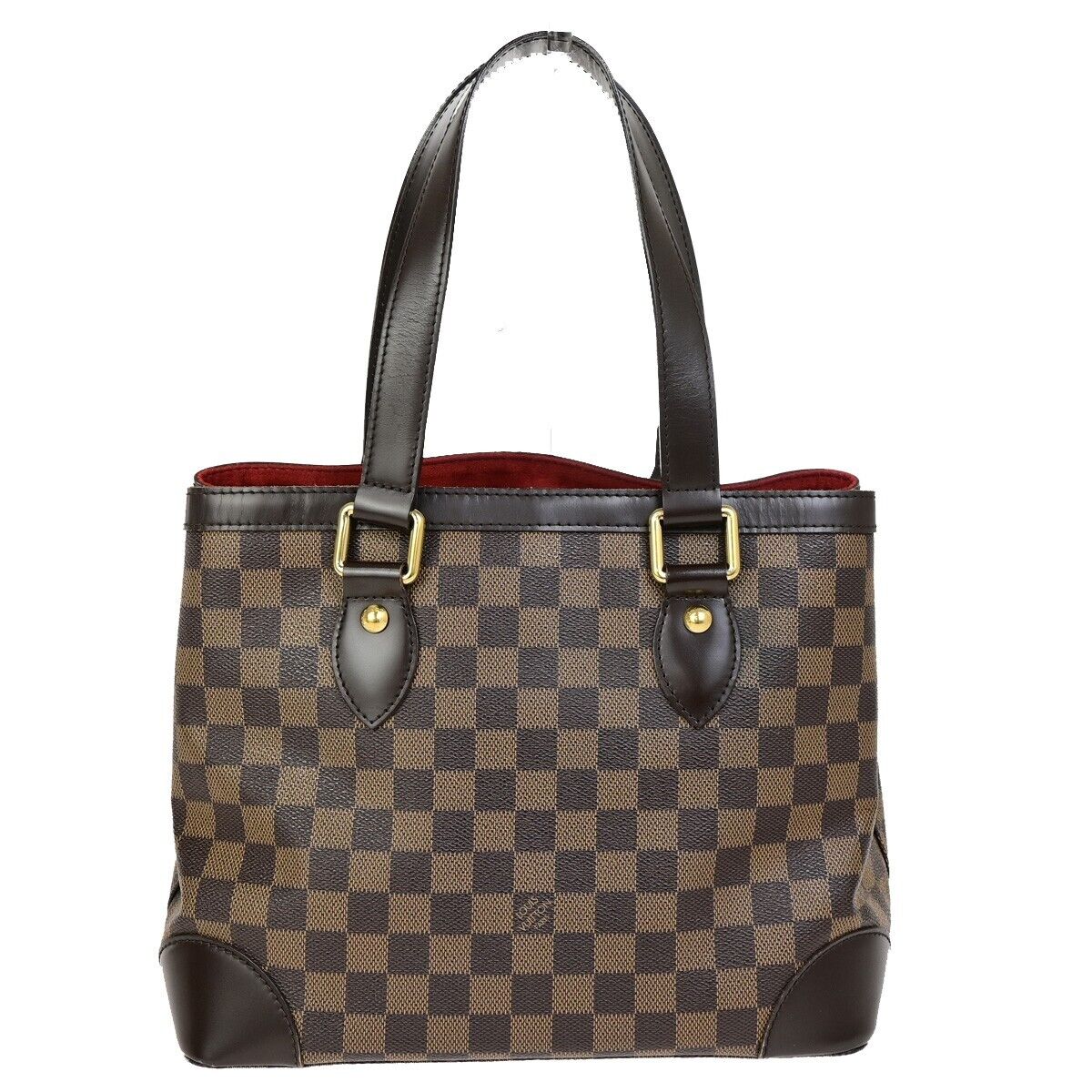 LOUIS VUITTON Hampstead PM Shoulder Bag Damier Ebene Leather BN N51205 53FB260