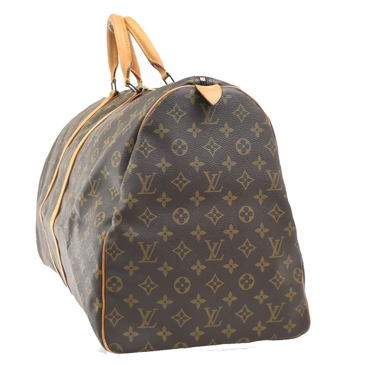 LOUIS VUITTON Keepall 60 Travel Hand Bag Monogram Leather Brown M41422 75CA806