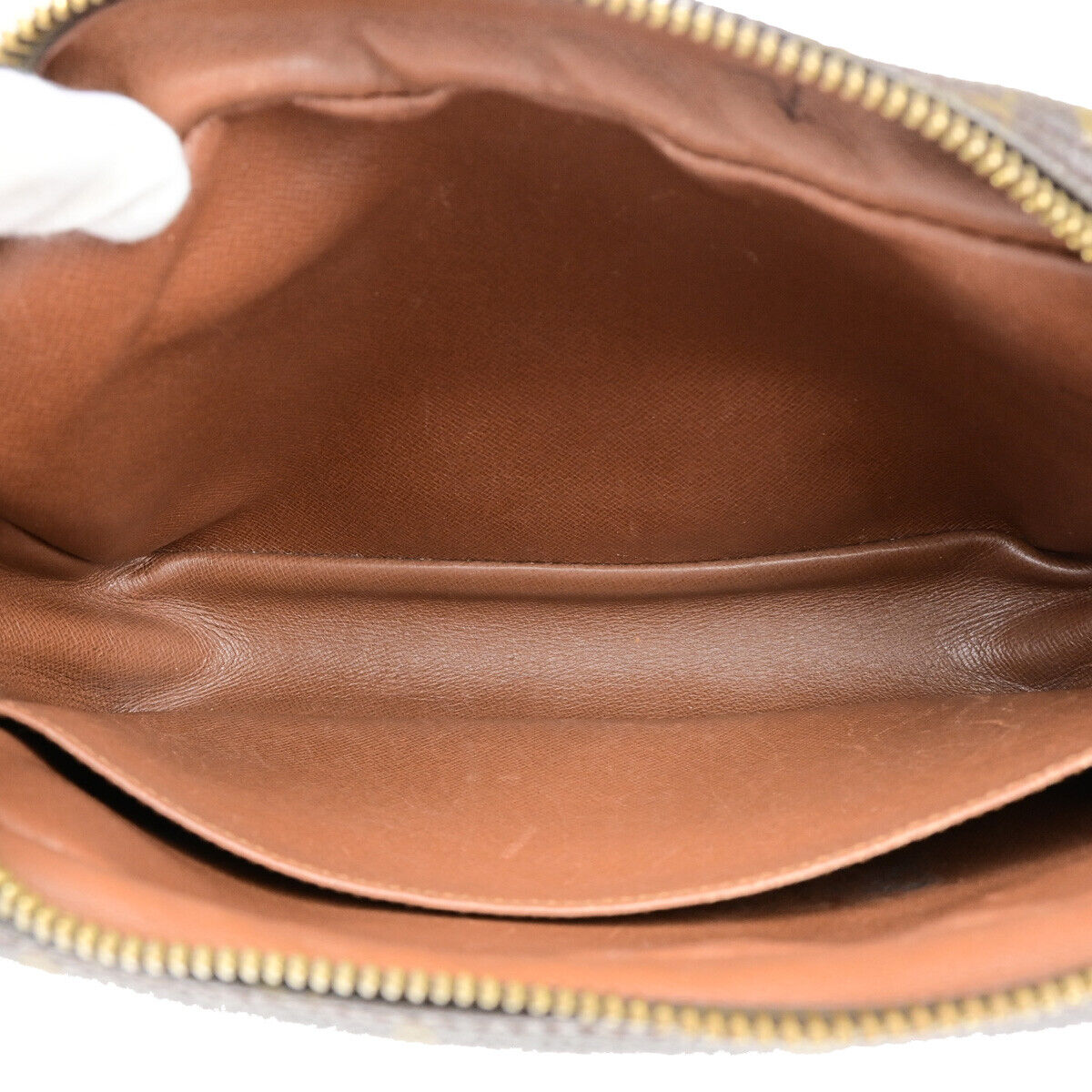LOUIS VUITTON Compiegne 23 Clutch Hand Bag Monogram Leather Brown M51847 66YF186