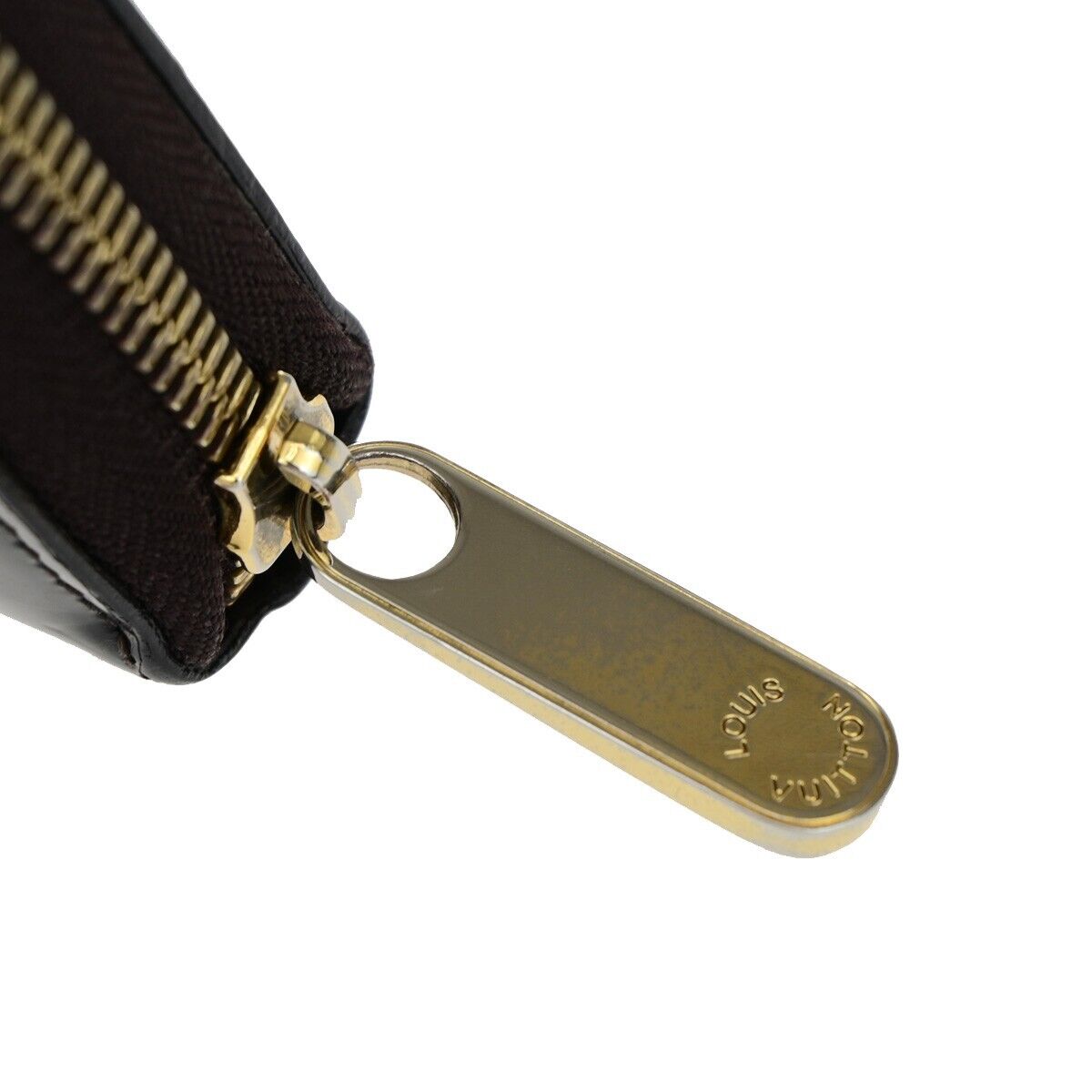 LOUIS VUITTON Zippy Long Wallet Monogram Vernis Leather Amarante M93522 67EB376