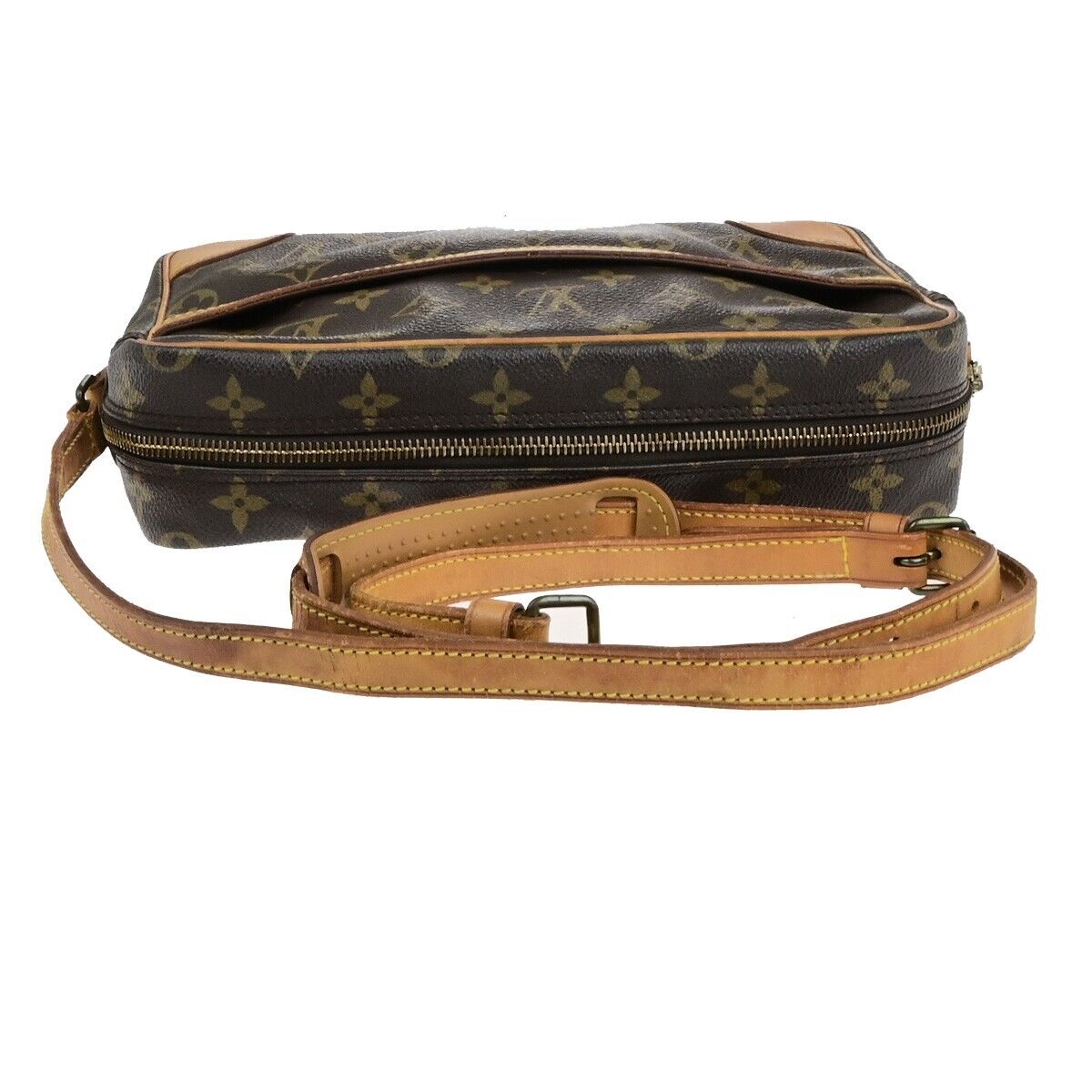 LOUIS VUITTON Trocadero 27 Shoulder Bag Monogram Leather Brown M51274 04ED333
