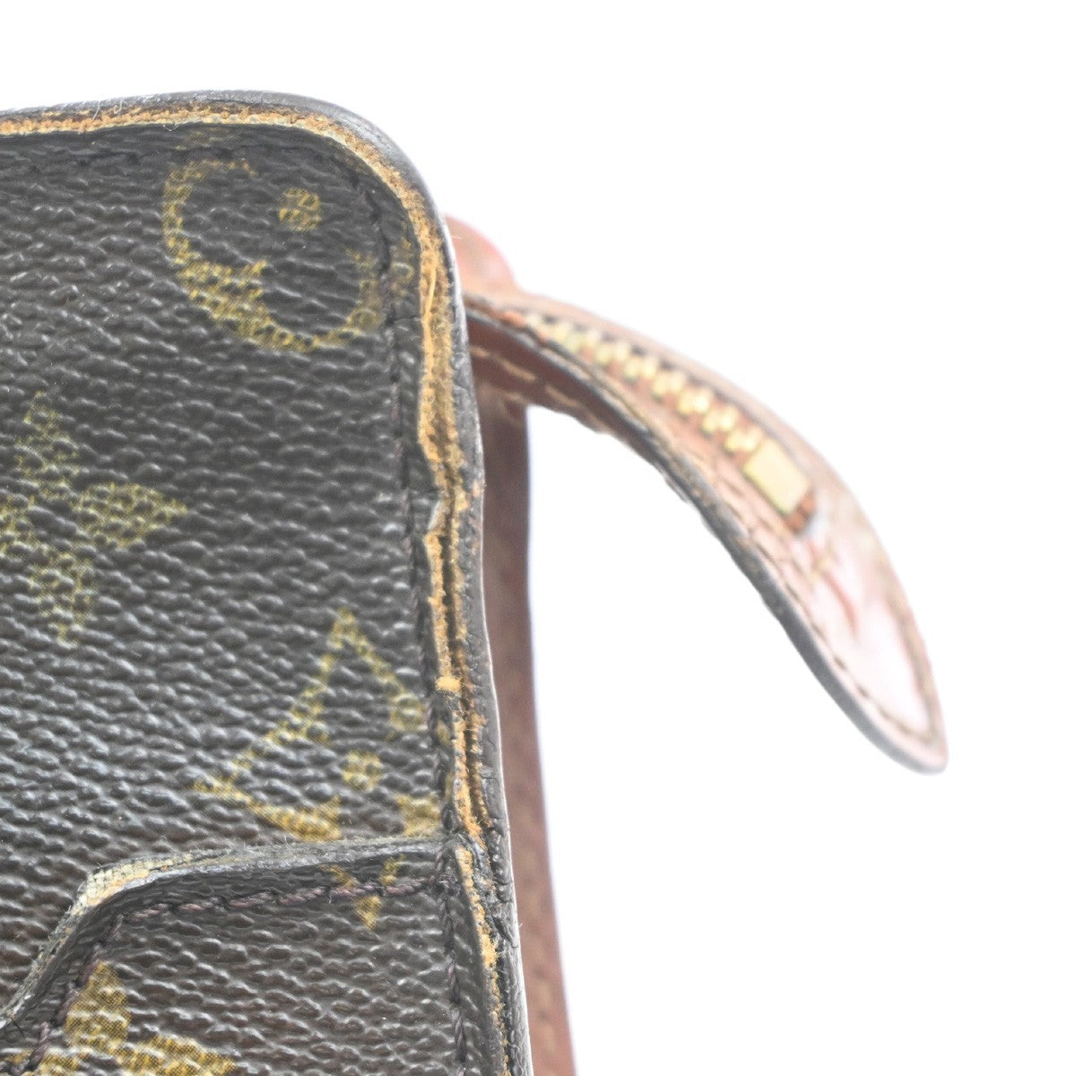 LOUIS VUITTON Pochette Homme Clutch Hand Bag Monogram Leather BN M51795 09MA467