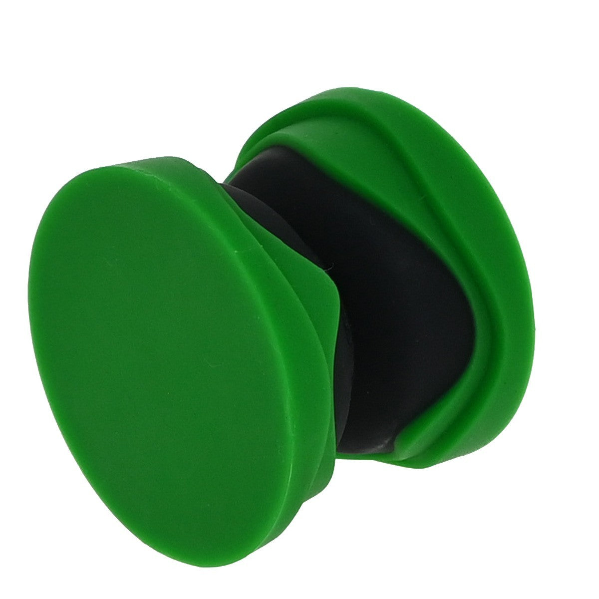 BOTTEGA VENETA Logo Novelty Yo-Yo Toy Rubber Plastic Green Black 66KP235