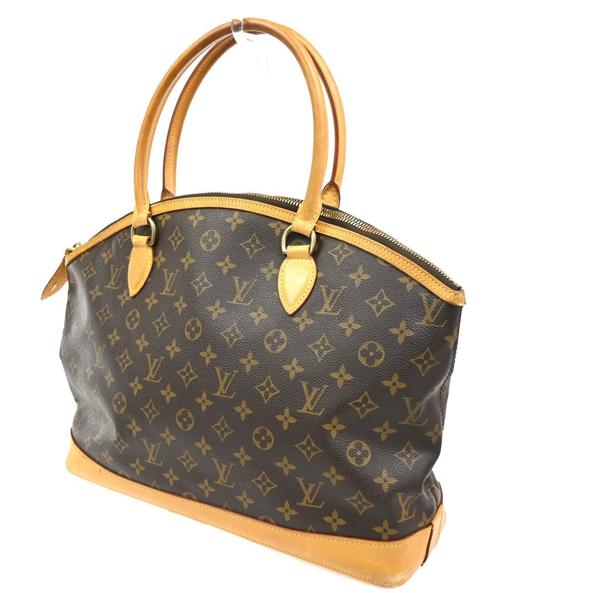 LOUIS VUITTON Lockit Horizontal Shoulder Bag Monogram Leather BN M40104 14CA586