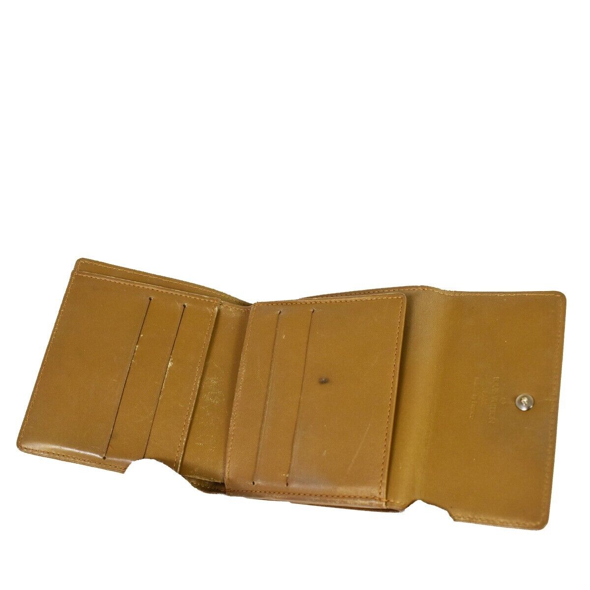 LOUIS VUITTON 2 Set Bifold Trifold Long Wallet Monogram Mat Leather BN 66YD247
