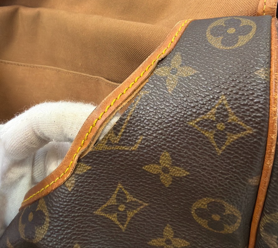 LOUIS VUITTON Saumur 35 Shoulder Bag Monogram Leather BN France M42254 39KC945