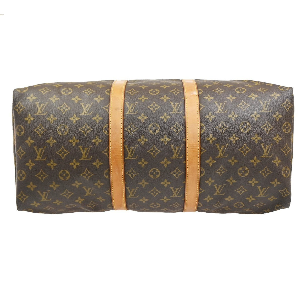 LOUIS VUITTON Keepall 50 Travel Hand Bag Monogram Leather Brown M41426 16PA094