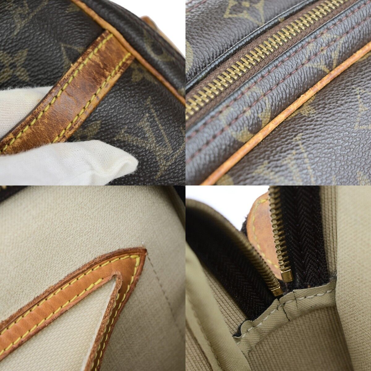 LOUIS VUITTON Reporter PM Crossbody Shoulder Bag Monogram Leather M45254 68EC903