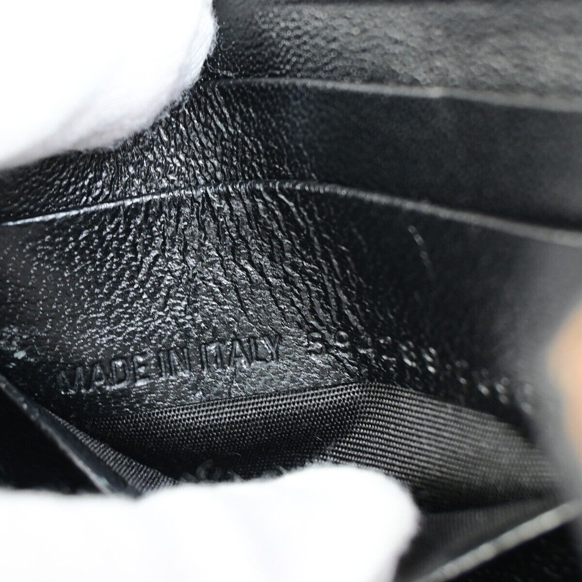 BALENCIAGA Logo Leopard Bifold Long Wallet Leather Brown Italy 36KA407