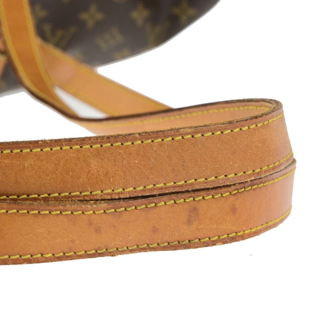 LOUIS VUITTON Flanerie 50 Shoulder Bag Monogram Leather Brown M51116 16YF071