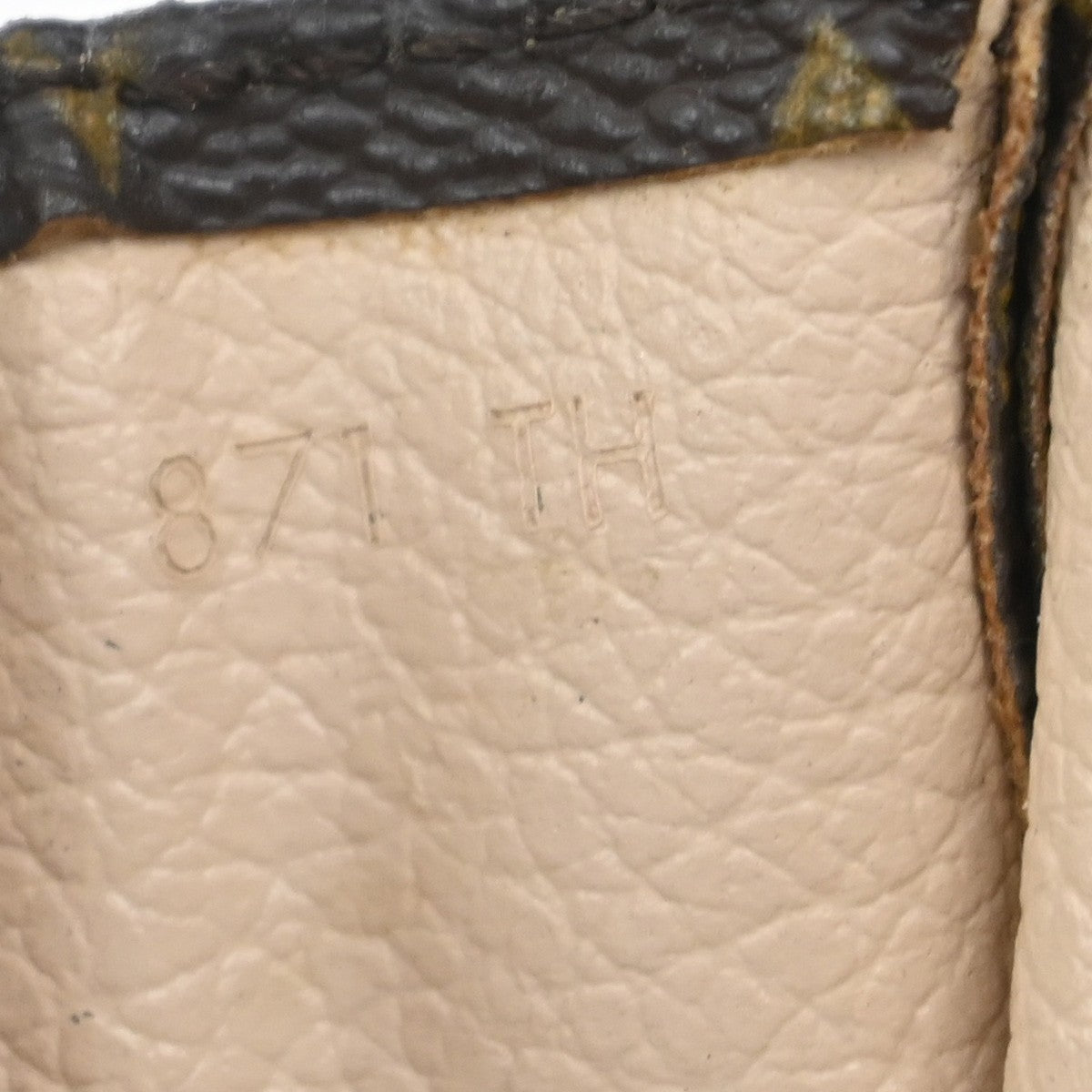 LOUIS VUITTON Poche Toilette 15 Clutch Pouch Bag Monogram Leather M47546 02EF972