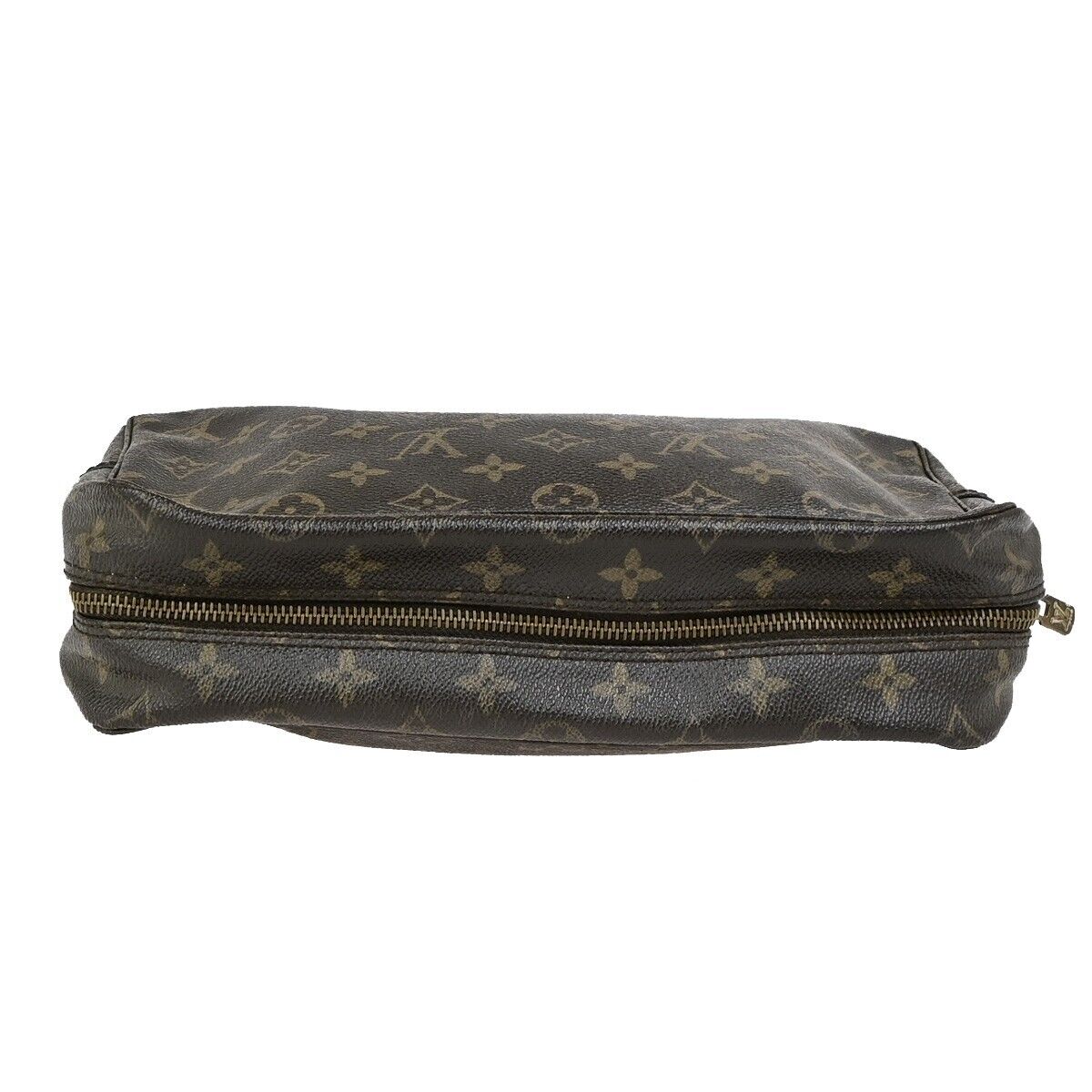 LOUIS VUITTON Trousse Toilette 28 Clutch Hand Bag Monogram Brown M47522 69ED214